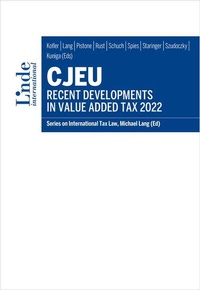 Abbildung von: CJEU - Recent Developments in Value Added Tax 2022 - Linde