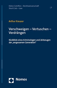 Abbildung von: Verschweigen - Vertuschen - Verdrängen - Nomos
