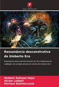 Cover: Ressonancia desconstrutiva de Umberto Eco - Edicoes Nosso Conhecimento