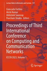 Enlarge image Cover: Proceedings of Third International Conference on Computing and Communication Networks - Springer