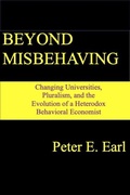 Cover: Beyond Misbehaving: Changing Universities, Pluralism, and the Evolution of a Heterodox Behavioral Economist - PE:AT Publishing