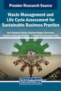 Cover: Waste Management and Life Cycle Assessment for Sustainable Business Practice - IGI Global
