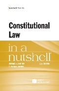 Cover: Constitutional Law in a Nutshell - West Academic Press