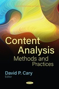 Cover: Content Analysis: Methods and Practices - Nova Science Publishers Inc