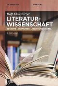 Cover: Literaturwissenschaft - De Gruyter