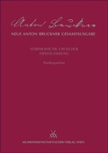 Cover: Neue Anton Bruckner Gesamtausgabe / Symphonie Nr.4 in Es-Dur, 2. Fassung - Musikwissenschaftlicher Verlag Wien