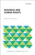 Cover: Business and Human Rights - OUP eBook