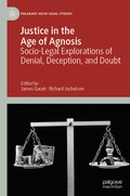 Cover: Justice in the Age of Agnosis - Palgrave Macmillan