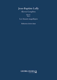 Abbildung von: Jean-Baptiste Lully / Molière: Les Amants magnifiques - Nomos