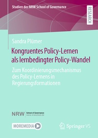 Abbildung von: Kongruentes Policy-Lernen als lernbedingter Policy-Wandel - Springer VS