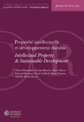 Cover: Propri&eacute;t&eacute; intellectuelle et d&eacute;veloppement durable - Schulthess Juristische Medien