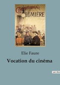 Cover: Vocation du cin?ma - Shs Editions