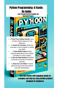 Cover: Python Programming: A Hands-On Guide (Hello World E-books STEM, #1) - Hello World E-books