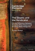 Cover: The Skeptic and the Veridicalist - Cambridge University Press