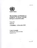 Cover: Resolutions and Decisions Adopted by the General Assembly During Its Seventy-sixth Session: Volume II - United Nations