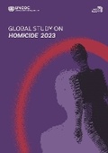 Cover: Global Study on Homicide 2023 - United Nations