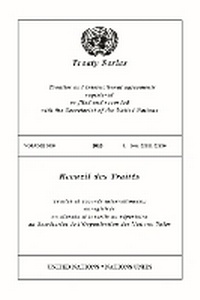 Abbildung von: Treaty Series 3059 (English/French Edition) - United Nations