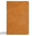 Cover: CSB Thinline Bible, Digital Study Edition, Camel Suedesoft Leathertouch - Holman Bible Publishers