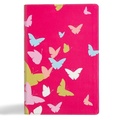 Cover: KJV One Big Story Bible, Pink Leathertouch - Holman Bible Publishers