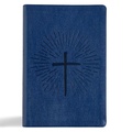 Cover: KJV One Big Story Bible, Royal Blue Leathertouch - Holman Bible Publishers