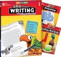 Cover: 180 Days (TM): Writing, Spelling, & Printing Grade 1: 3-Book Set - Shell Educational Publishing