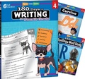 Cover: 180 Days (TM): Writing, Spelling, & Cursive Grade 4: 3-Book Set - Shell Educational Publishing