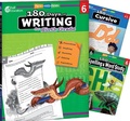 Cover: 180 Days (TM): Writing, Spelling, & Cursive Grade 6: 3-Book Set - Shell Educational Publishing