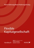 Cover: Flexible Kapitalgesellschaft - Manz