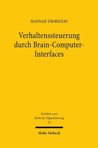 Abbildung von: Verhaltenssteuerung durch Brain-Computer-Interfaces - Mohr Siebeck