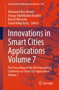 Cover: Innovations in Smart Cities Applications Volume 7 - Springer