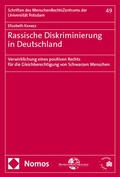 Abbildung von: Rassische Diskriminierung in Deutschland - Nomos