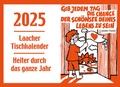 Cover: Laacher Tischkalender Heiter durch das Jahr 2025 - Klosterverlag Maria Laach