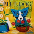 Cover: Blue Dog 2025 Wall Calendar - Universe Publishing