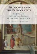 Cover: Herodotus and the Presocratics - Cambridge University Press