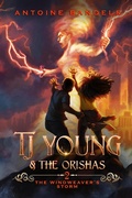 Cover: The Windweaver's Storm (TJ Young & The Orishas, #2) - Bandele Books