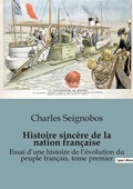 Cover: Histoire sinc?re de la nation fran?aise - Shs Editions