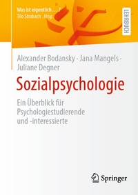 Abbildung von: Sozialpsychologie - Springer