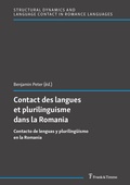 Cover: Contact des langues et plurilinguisme dans la Romania - Frank & Timme