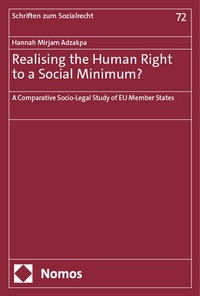 Abbildung von: Realising the Human Right to a Social Minimum? - Nomos
