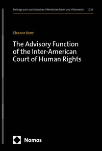 Abbildung von: The Advisory Function of the Inter-American Court of Human Rights - Nomos