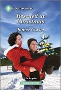 Cover: Rescued at Christmas - Harlequin Heartwarming Larger Print