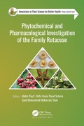 Cover: Phytochemical and Pharmacological Investigation of the Family Rutaceae - Apple Academic Press Inc.