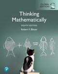 Cover: Thinking Mathematically, Global Edition - Pearson Education Limited