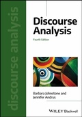 Cover: Discourse Analysis - Wiley