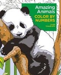 Cover: Amazing Animals Color by Numbers - Sirius Entertainment
