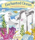 Cover: Enchanted Ocean: A Color-By-Numbers Adventure - Arcturus Editions