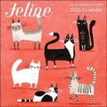 Cover: Feline 2025 Wall Calendar - Andrews McMeel Publishing