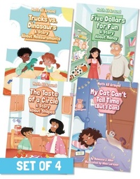 Enlarge image Cover: Math All Around (Set of 4) - Jolly Fish Press