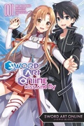Cover: Sword Art Online: Kiss and Fly, Vol. 1 (manga) - Yen Press