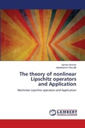 Cover: The theory of nonlinear Lipschitz operators and Application - LAP Lambert Academic Publishing